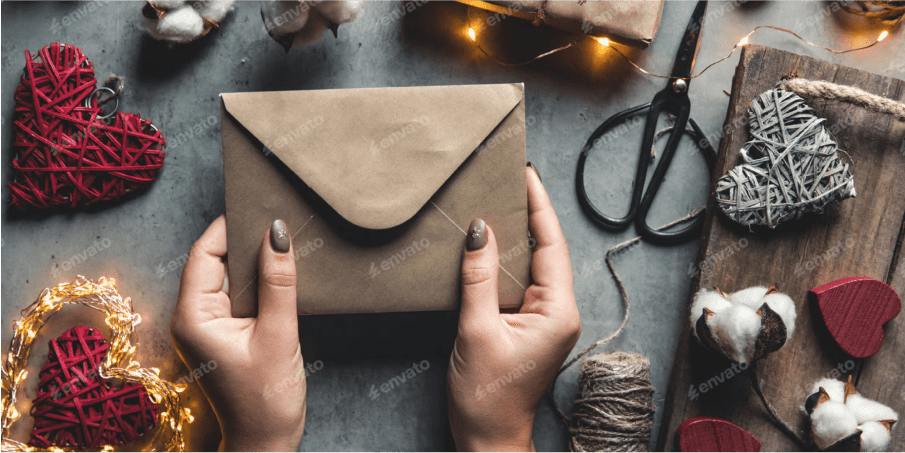 Enveloppe carte cadeau